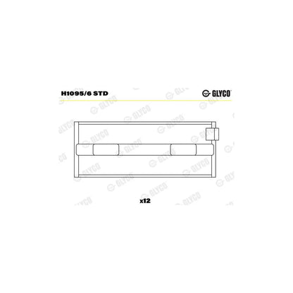 Cuzineti, Arbore Cotit Glyco - H1095/6 STD