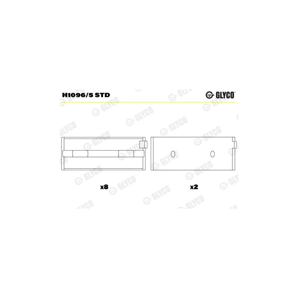 Cuzineti, Arbore Cotit Glyco - H1096/5 STD