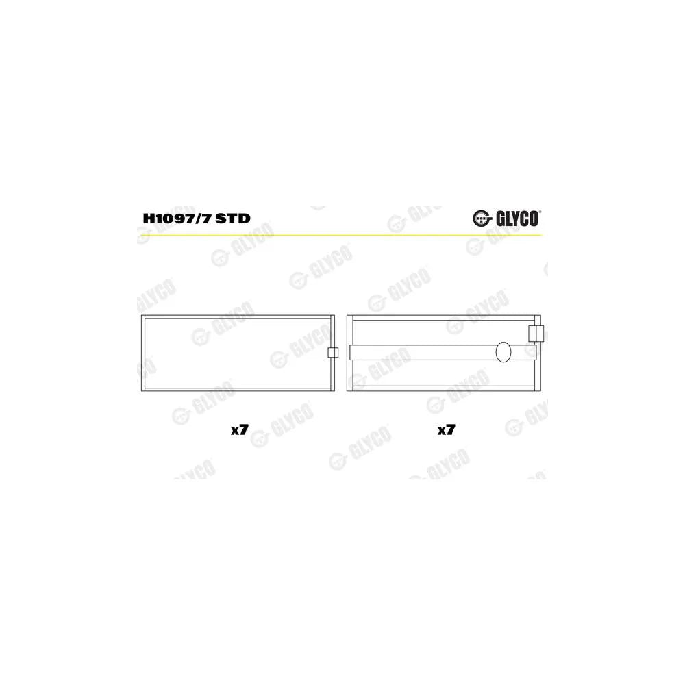 Cuzineti Glyco 51.1 kg 59 cm - H1097/7 STD