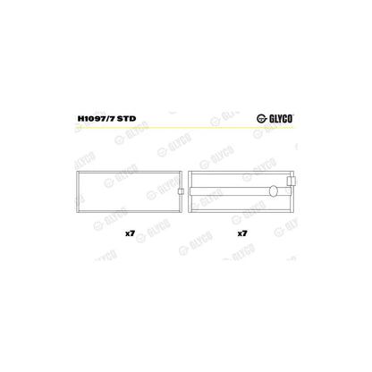 Cuzineti Glyco 51.1 kg 59 cm - H1097/7 STD