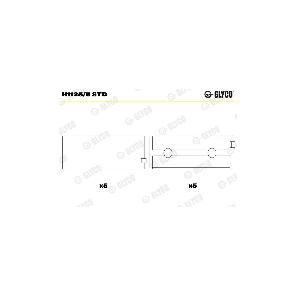 Cuzineti Glyco - H1125/5 STD