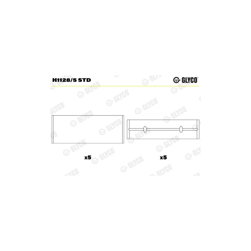 Cuzineti, Arbore Cotit Glyco - H1128/5 STD