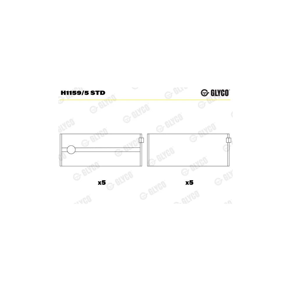 Cuzineti Glyco - H1159/5 STD