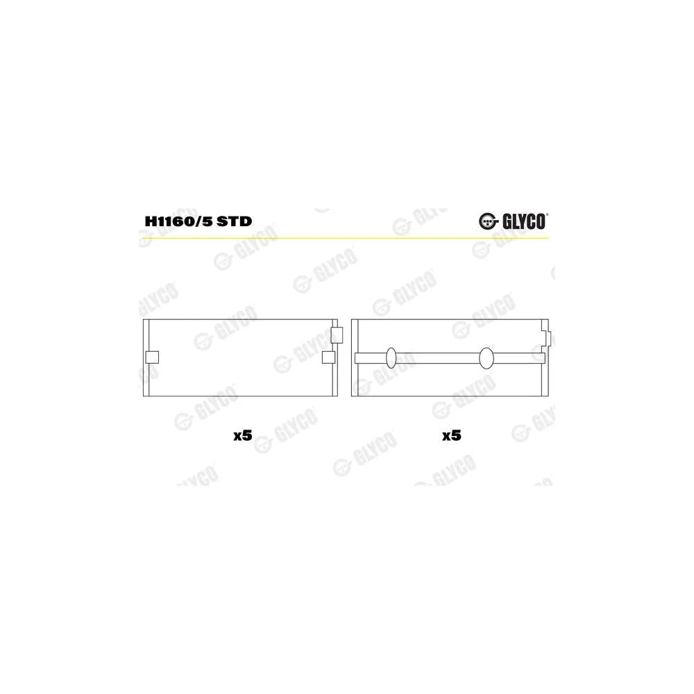Cuzineti Glyco - H1160/5 STD