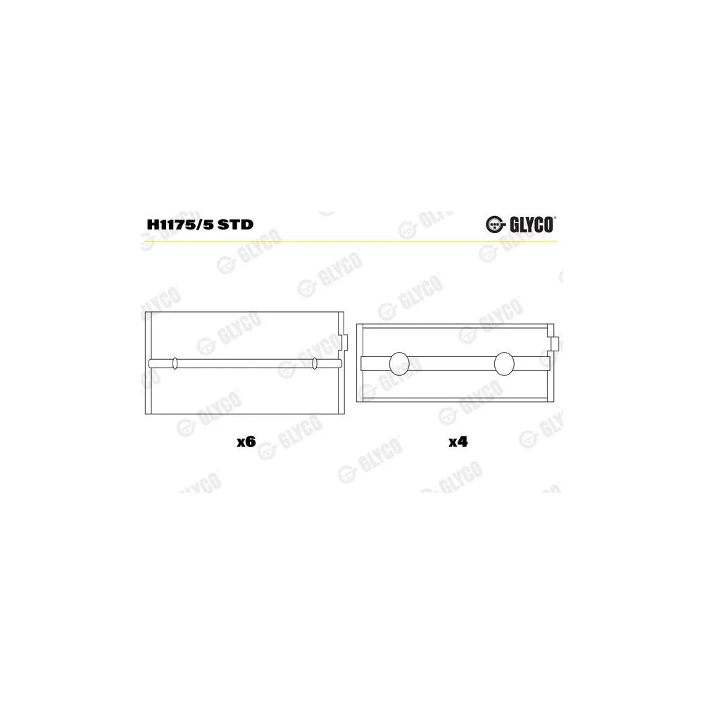 Cuzineti Glyco - H1175/5 STD