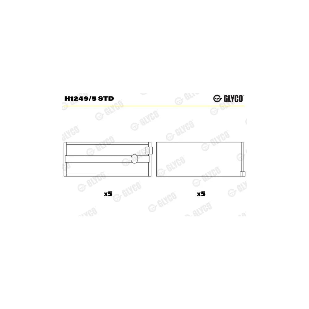 Cuzineti, Arbore Cotit Glyco - H1249/5 STD