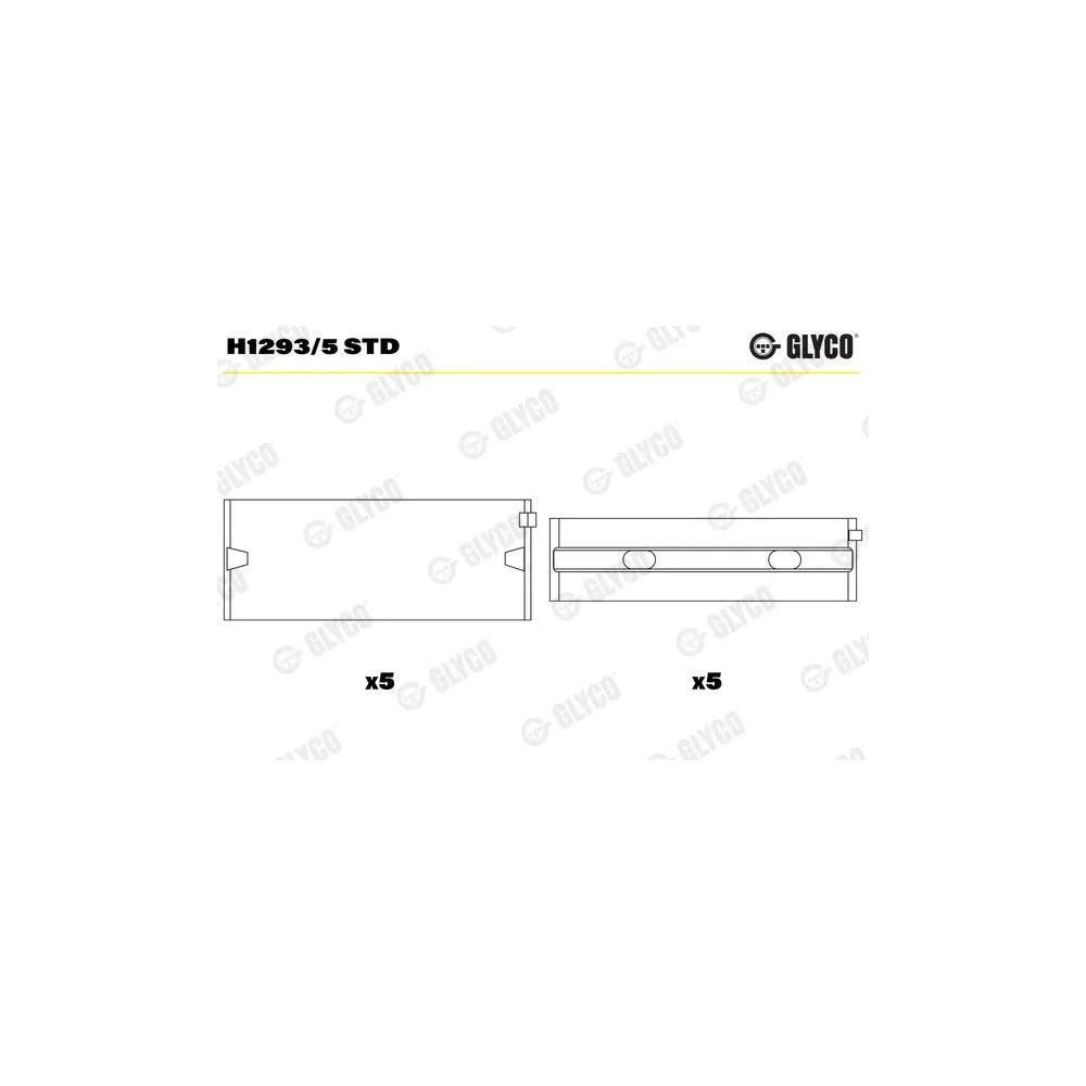 Cuzineti, Arbore Cotit Glyco - H1293/5 STD