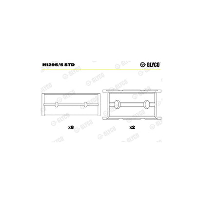 Cuzineti, Arbore Cotit Glyco - H1295/5 STD