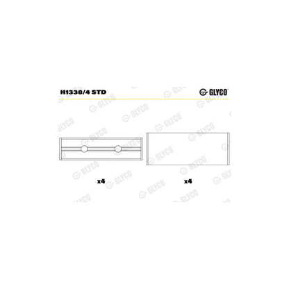 Cuzineti, Arbore Cotit Glyco - H1338/4 STD