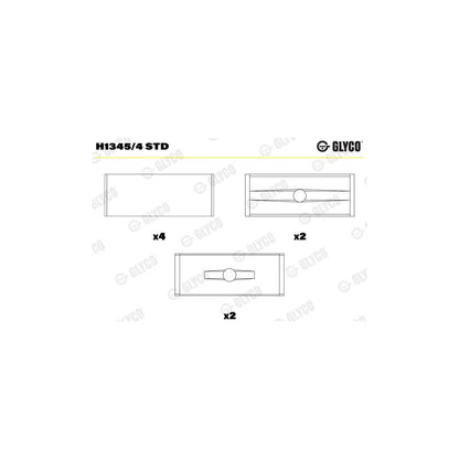 Cuzineti, Arbore Cotit Glyco - H1345/4 STD