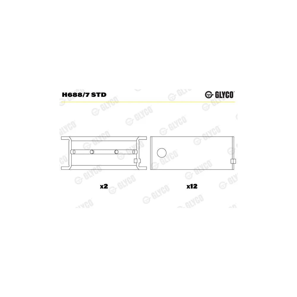 Cuzineti, Arbore Cotit Glyco - H688/7 STD