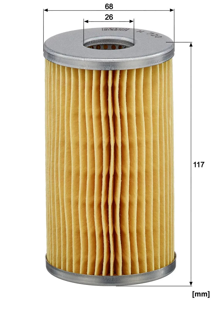 Filtru Ulei Mann-Filter pentru Mercedes-Benz 8/8 Cupe/123 Cupe/123/123 T Model, Puch G Modell - H720X