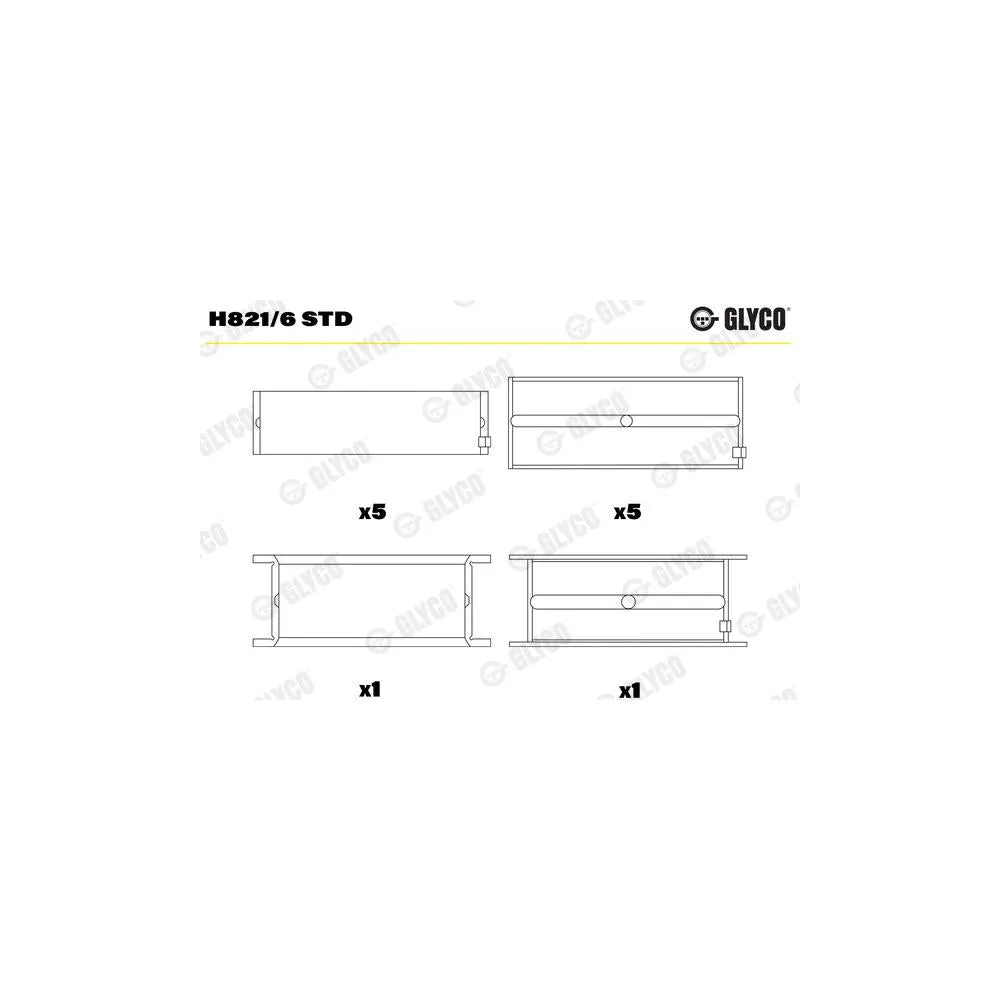 Cuzineti Glyco - H821/6 STD