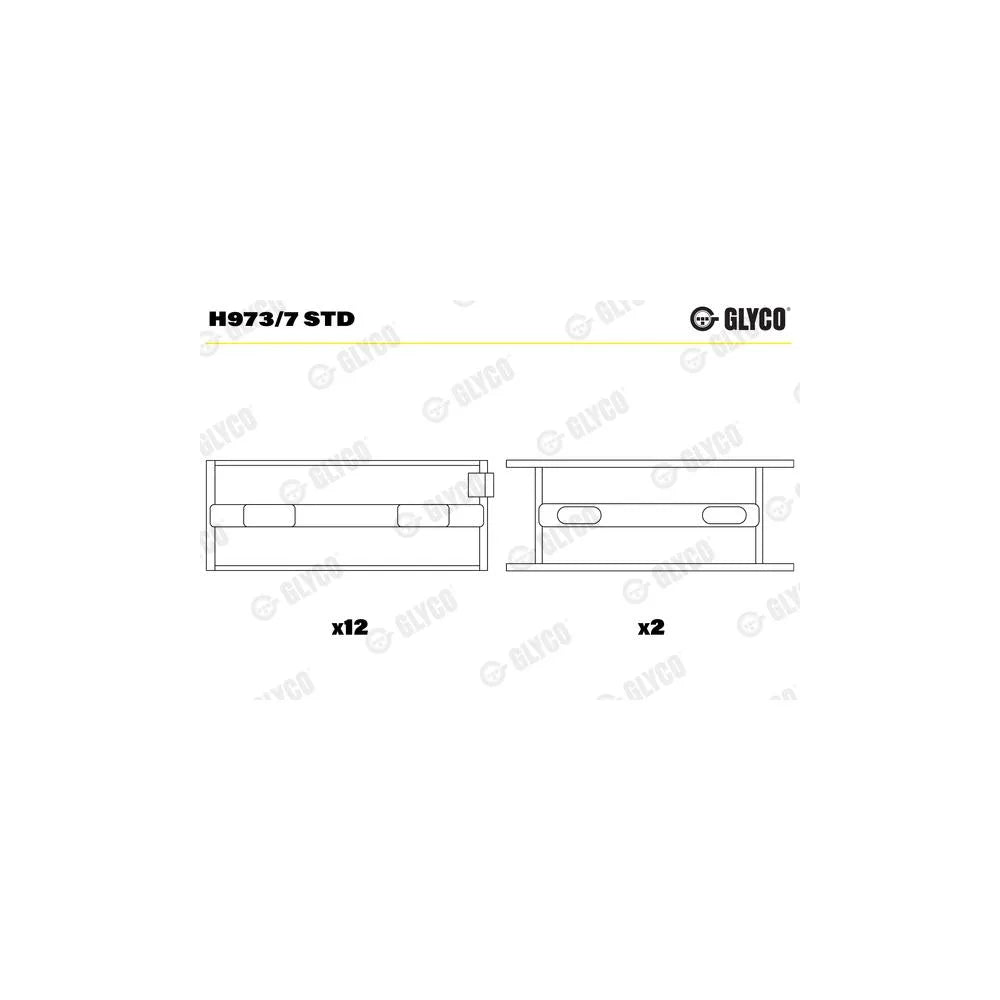 Cuzineti, Arbore Cotit Glyco - H973/7 STD