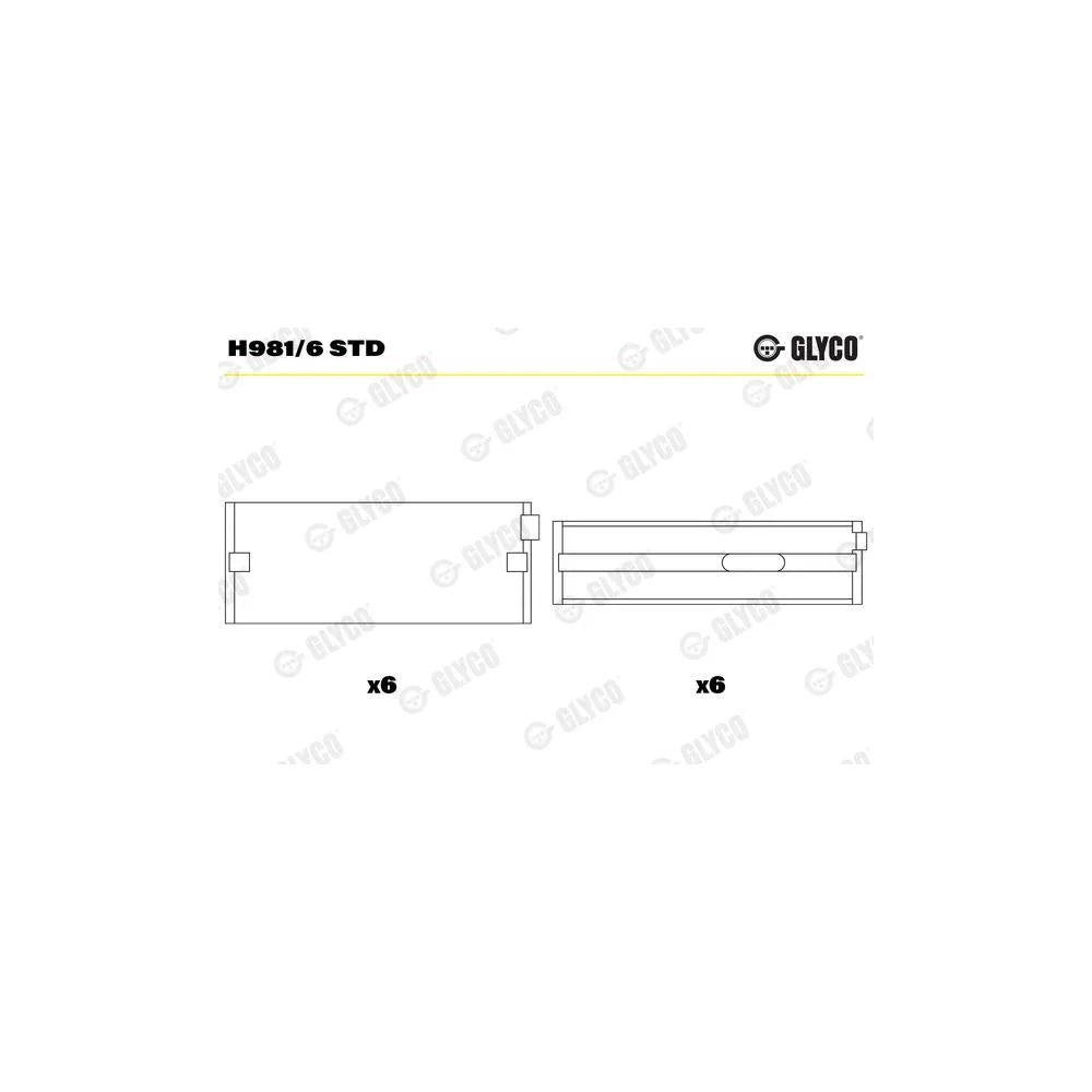 Cuzineti Glyco - H981/6 STD