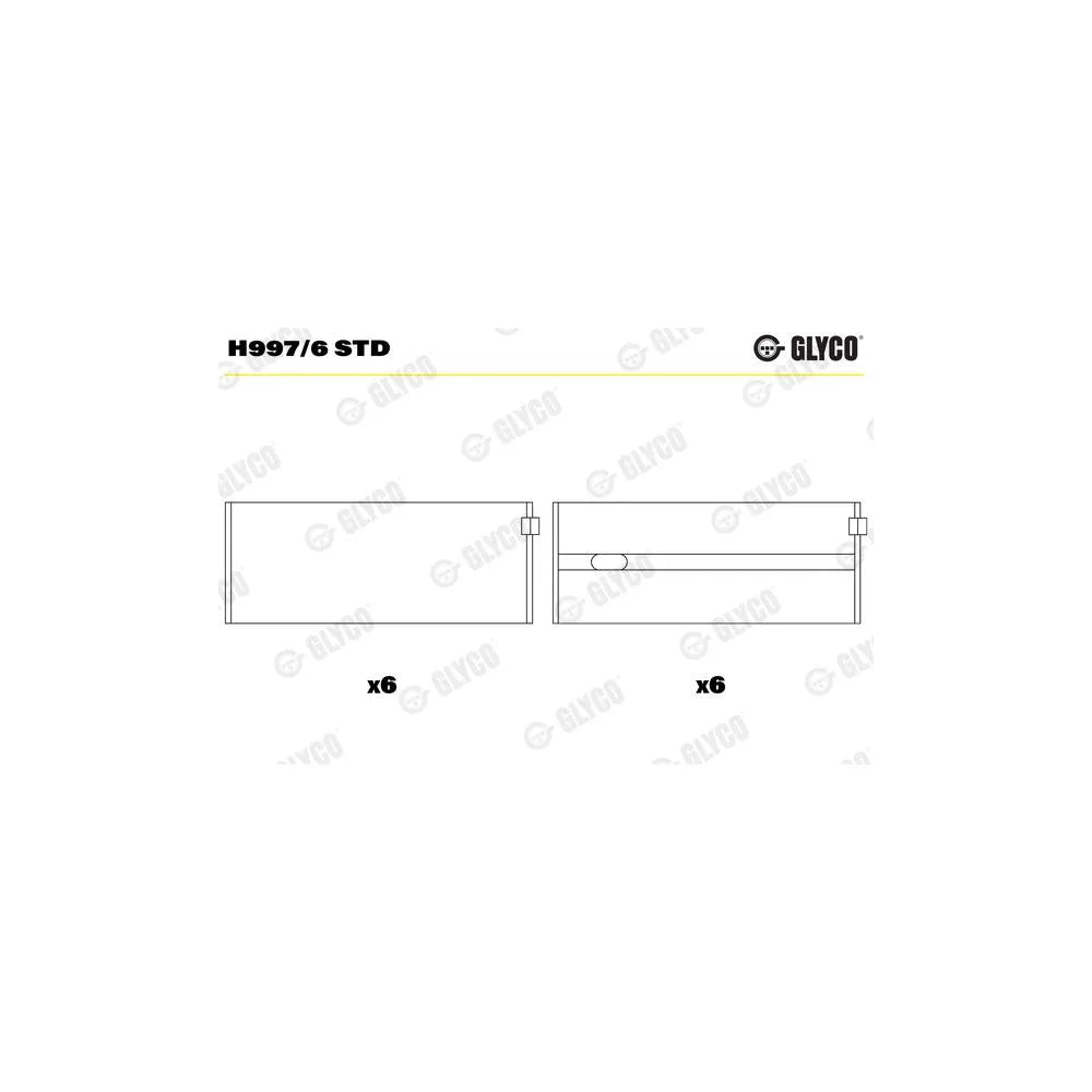 Cuzineti Glyco - H997/6 STD