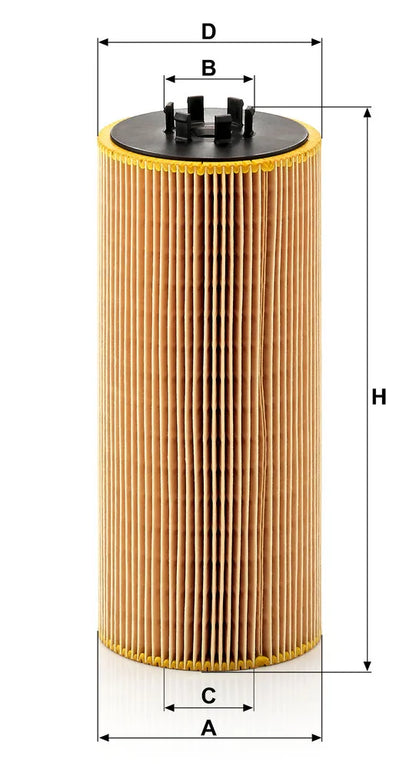 Filtru Ulei Mann-Filter 0.37 kg - HU12110X