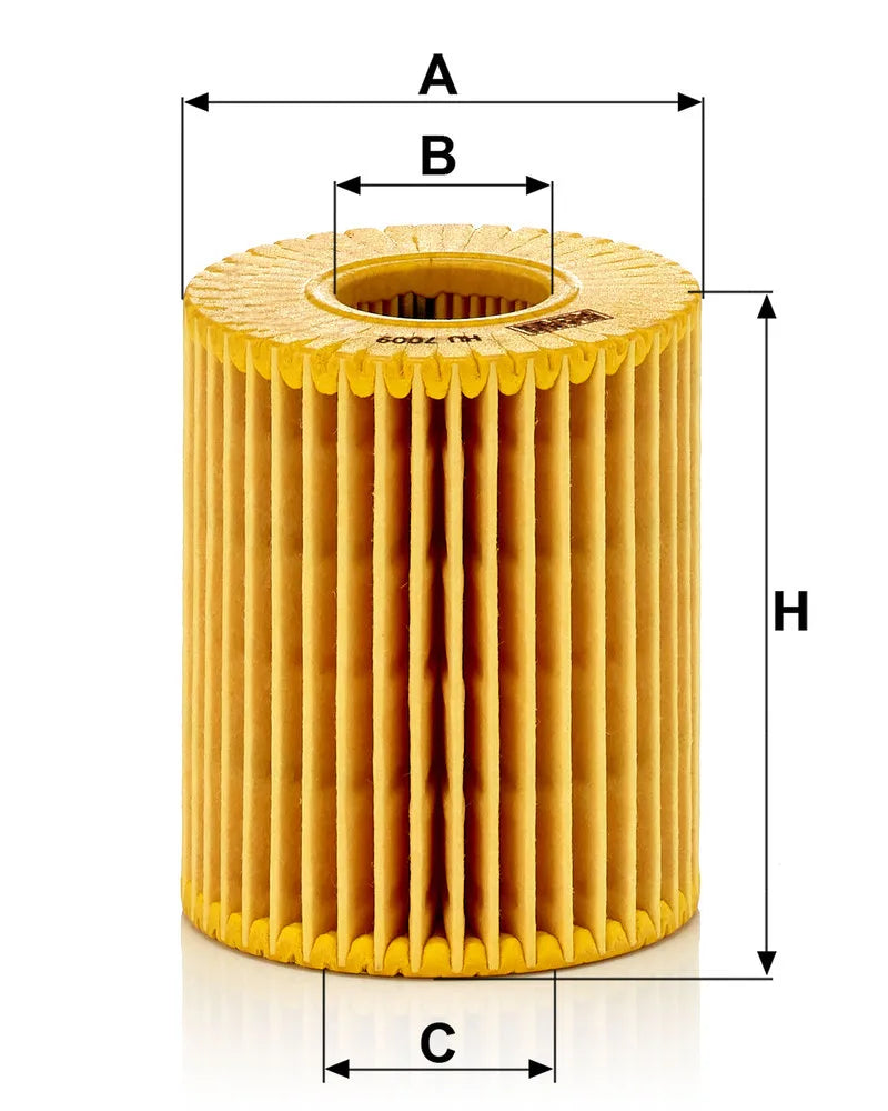 Filtru Ulei Mann-Filter 0.08 kg - HU7009Z