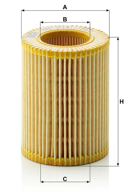 Filtru Ulei Mann-Filter pentru Hyundai Accent Ii - HU 714 x