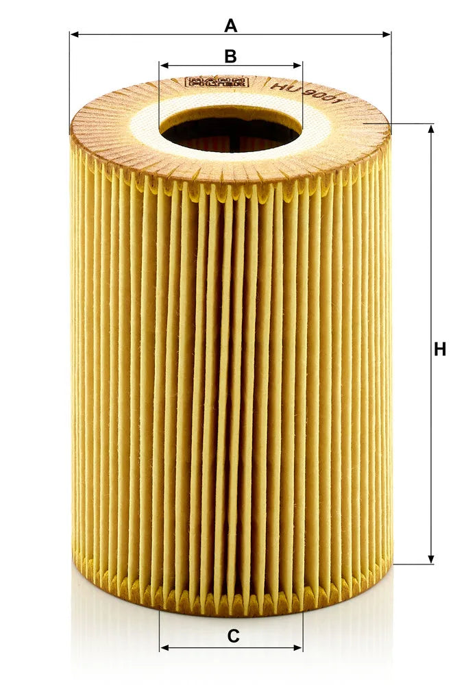 Filtru Ulei Mann-Filter pentru Porsche 718 Boxster/718 Cayman/911/911 Speedster/911 Targa - HU 9001 X