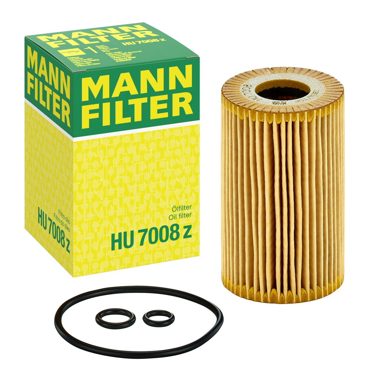 Filtru de ulei MANN-FILTER, HU 7008 Z