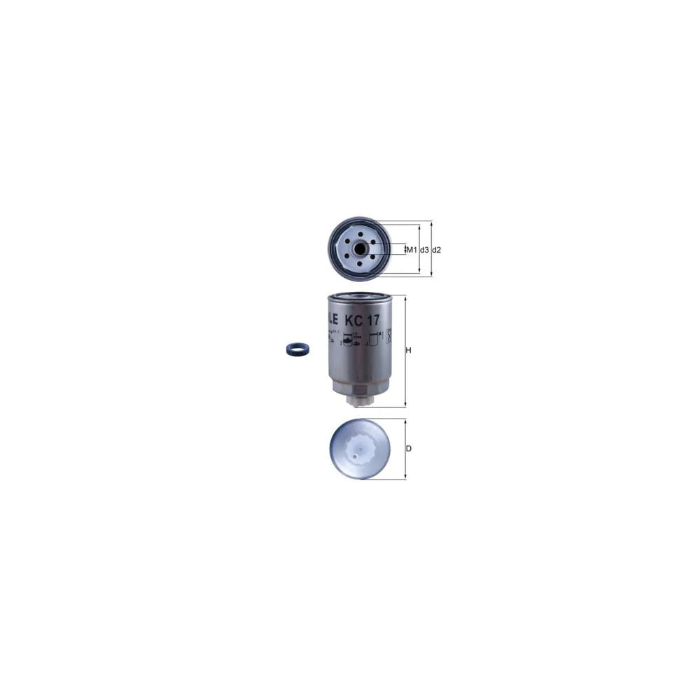 Filtru Combustibil MAHLE - KC17D