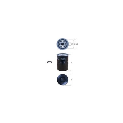 Filtru Combustibil Knecht pentru Mazda - KC 703D