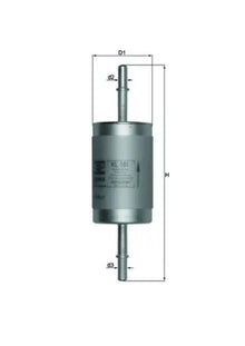 Filtru Combustibil Knecht 165 mm 182 mm - KL 181