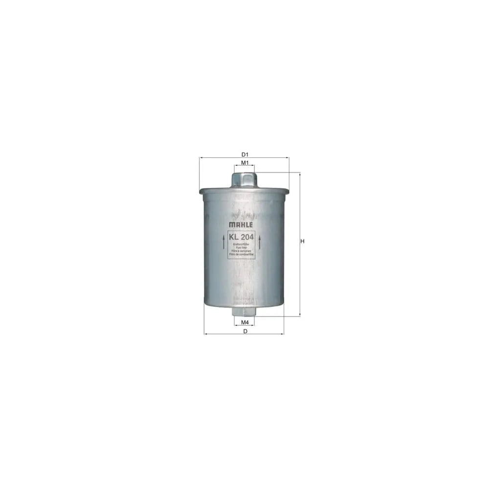 Filtru Combustibil Knecht 0.35 kg 12 V - KL204