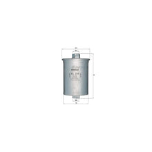 Filtru Combustibil Knecht 0.35 kg 12 V - KL204