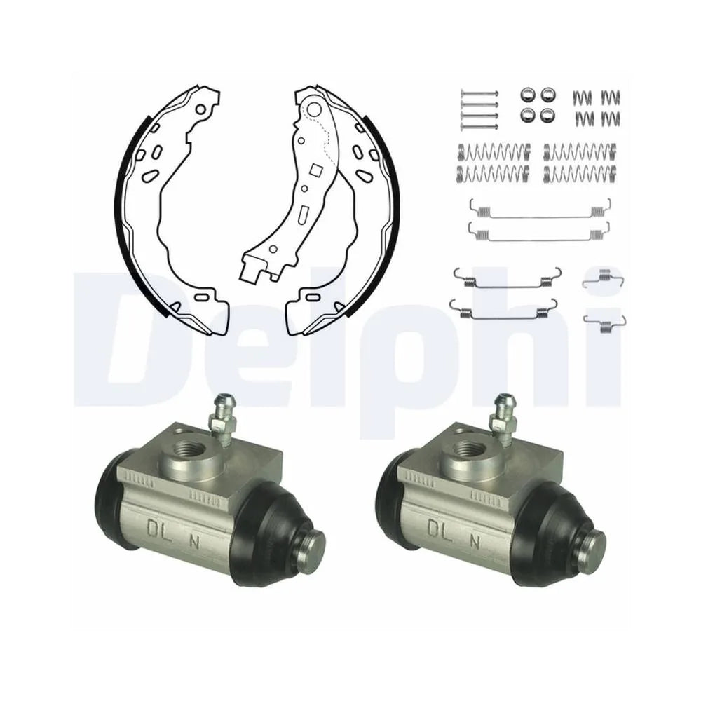 Tamburi Frana Delphi pentru Citroen C3/C4 Cactus/C Elysee, Peugeot 208 Caseta/208/301 - KP1147