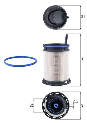 Filtru Combustibil Knecht pentru Vw Touareg - KX 494D