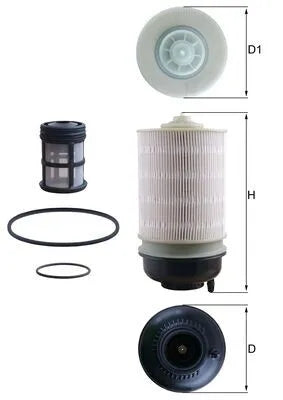 Filtru Combustibil MAHLE pentru Claas Xerion - KX 581KIT