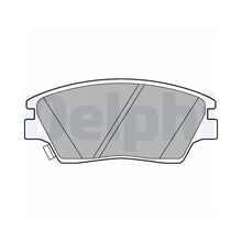 Placute Frana Delphi pentru Kg Mobility Korando/Tivoli/Tivoli Grand/Torres, Ssangyong Korando/Tivoli/Tivoli Grand/Torres/Xlv Suv - LP3263