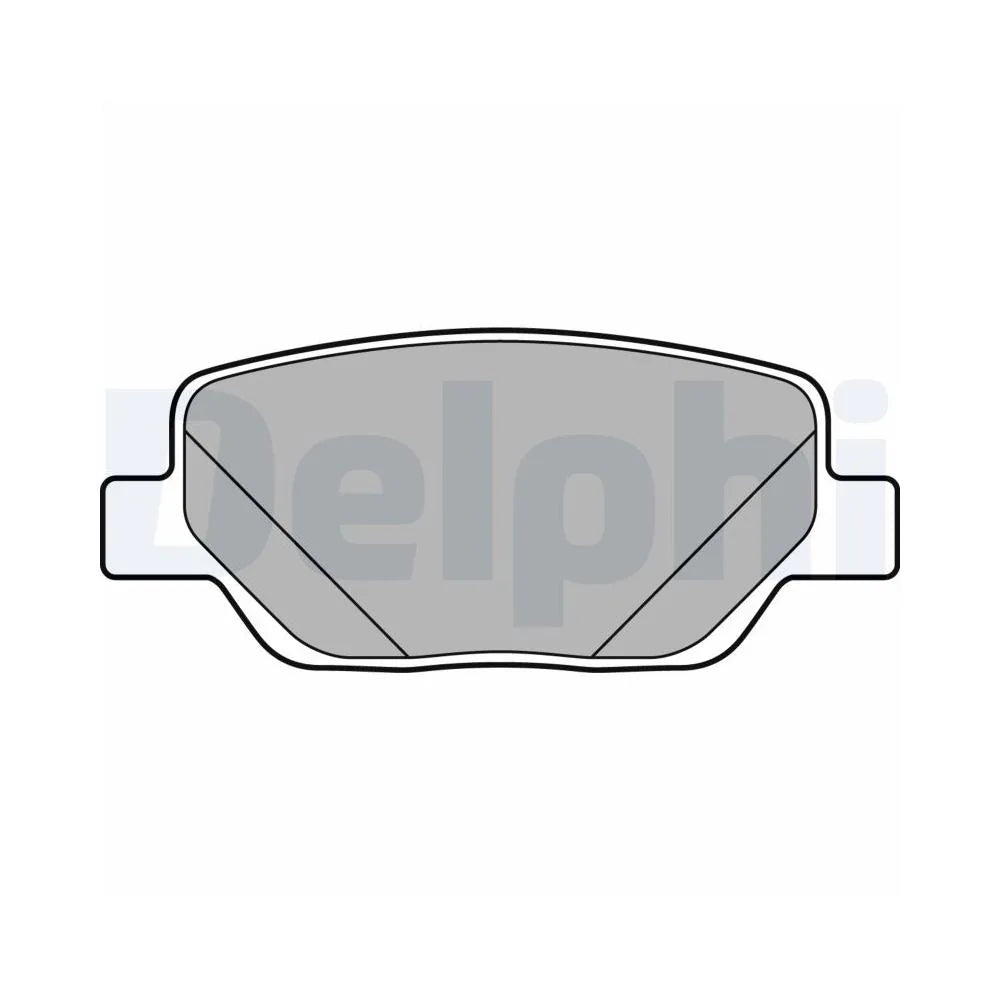 Placute Frana DELPHI - LP3290