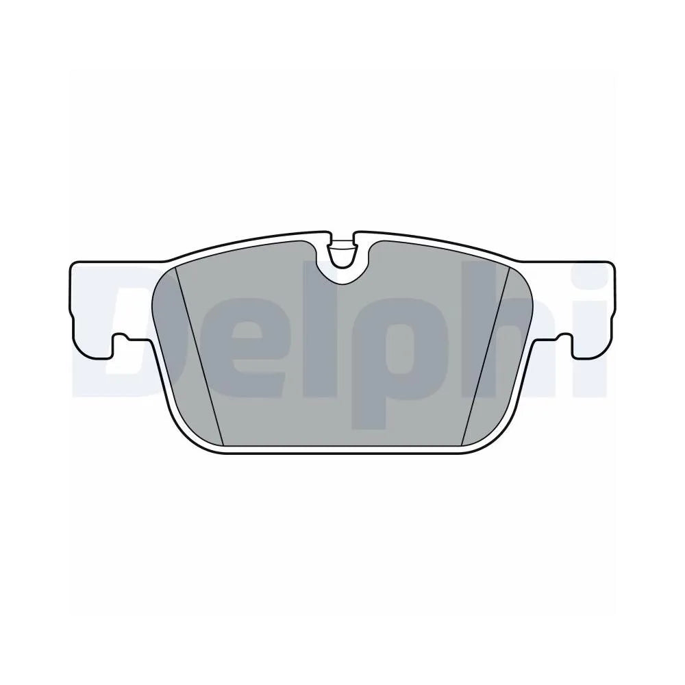 Placute Frana DELPHI - LP3300
