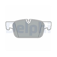 Placute Frana DELPHI - LP3300