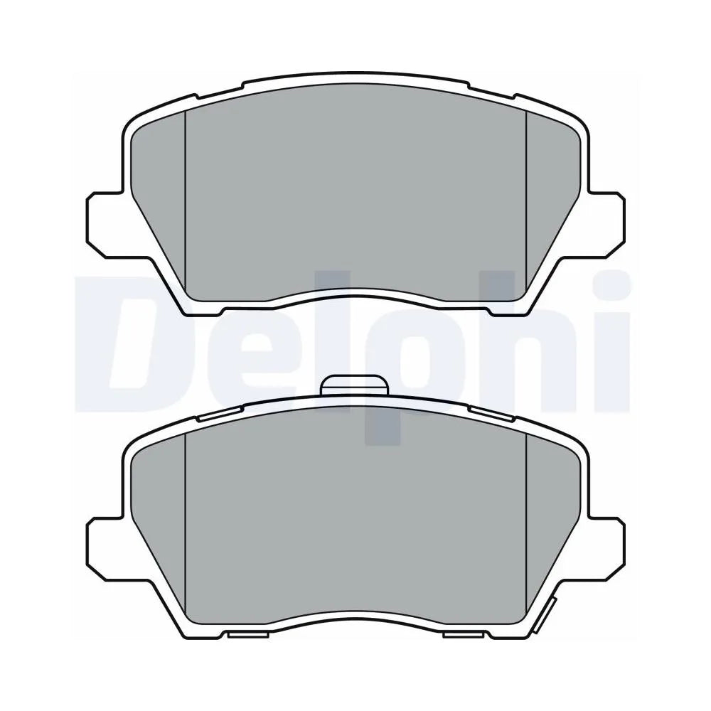 Placute Frana Delphi pentru Kia Picanto - LP3363