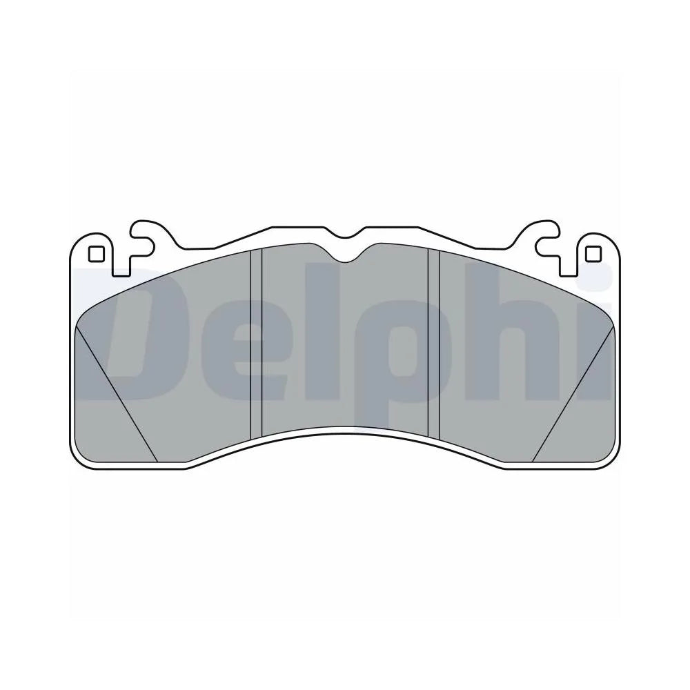 Placute Frana Delphi pentru Ford Usa Mustang Convertible/Mustang Cupe - LP3377