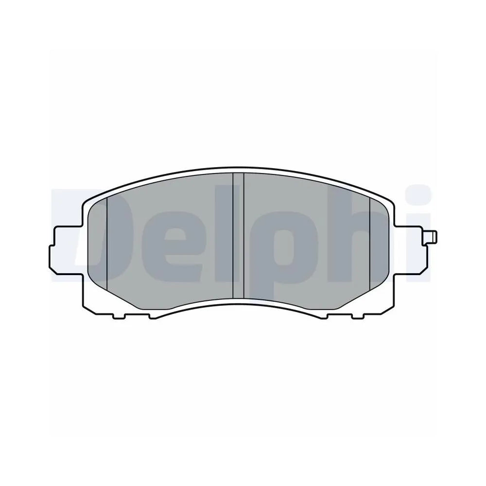 Placute Frana Delphi pentru Subaru Crosstrek/Forester/Impreza/Outback/Xv - LP3411