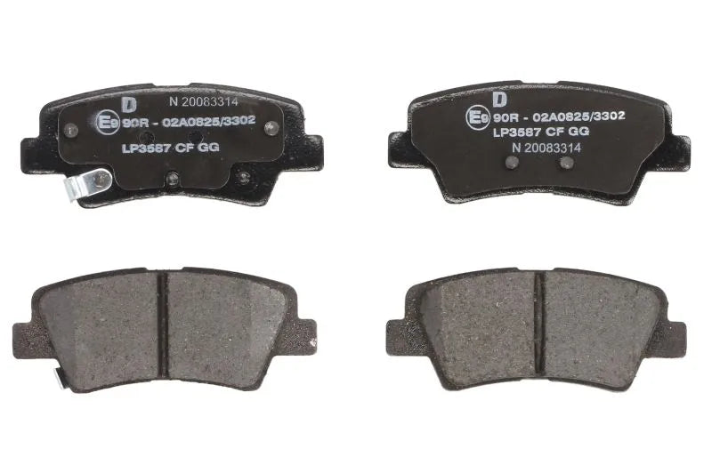 Placute Frana DELPHI 0.74 kg - LP3587