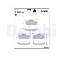 Placute Frana Delphi - LP3928