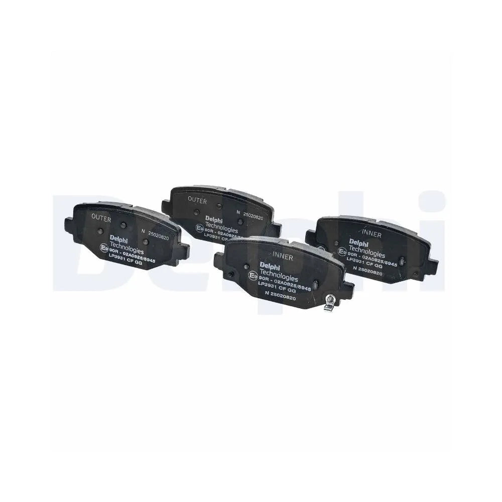 Placute Frana Delphi pentru Jeep Grand Cherokee - LP3931