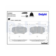 Placute Frana Delphi - LP4024