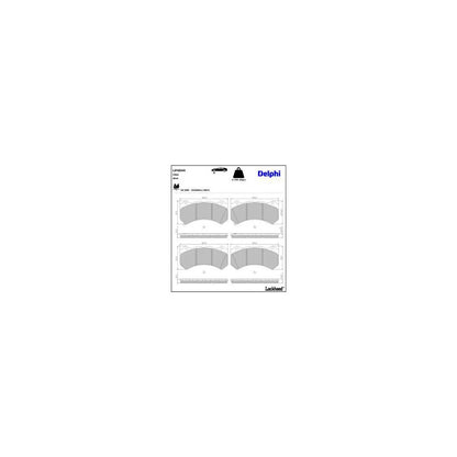 Placute Frana Delphi - LP4044
