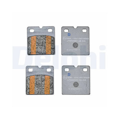 Placute Frana Delphi pentru Tesla S/Model - LP5026EV