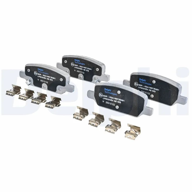 Placute Frana Delphi 1.42 kg - LP5034EV