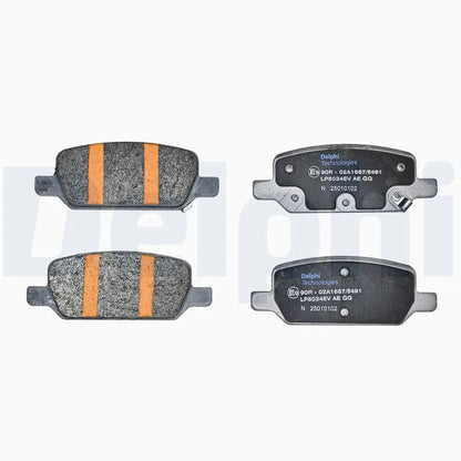 Placute Frana Delphi 1.42 kg - LP5034EV