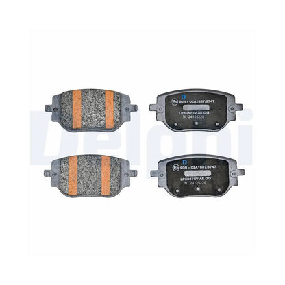 Placute Frana Delphi - LP5057EV