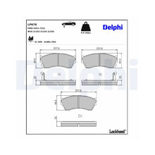 Placute Frana Delphi - LP676